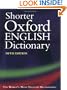 Shorter Oxford English Dictionary: Thumb Indexed