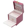 Pink Cube Style Jewelry Valet Organizer