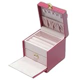 Pink Cube Style Jewelry Valet Organizer