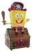 Nickelodeon SpongeBob Treasure Chest Clock Radio