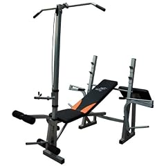 GAT SLIM Kraftstation / Multi Gym / Hantelbank + Curl Pult + Latzug / Lang Hantel Bank