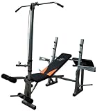 GAT SLIM Kraftstation / Multi Gym / Hantelbank + Curl Pult + Latzug / Lang Hantel Bank