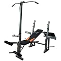 GAT SLIM Kraftstation / Multi Gym / Hantelbank + Curl Pult + Latzug / Lang Hantel Bank