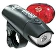 Planet Bike Beamer 1 and Blinky 3 LED Bicycle Light Set
