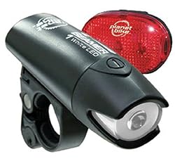Planet Bike Beamer 1 and Blinky 3 LED Bicycle Light Set