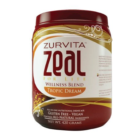 Zeal For Life - Wellness Formula - Tropical Dream - 30 serving canister - 1 Month Supply Zeal For Life - Wellness Formula - Tropical Dream - 30 serving canister - 1 Month Supply