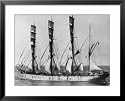 The Olive Bank Windjammer, 1935 Framed Art Poster Print by Mirrorpix, 31x25