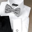 Long Staple Cotton Tuxedo Shirt Windsor Spread Collar French Cuff