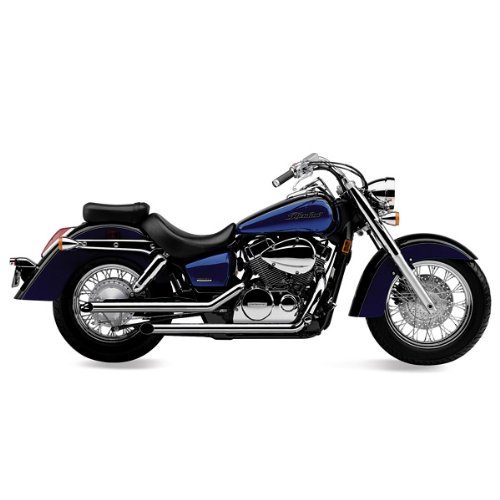 Cobra Boulevard 2 Inch Drag Pipe Exhaust System - Color : chrome - Size : Honda VTX1300S 2003-2007