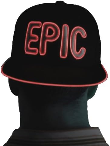 Light Up Hat - EPIC (Red)