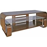 IMAGE OF New-56 Espresso Finish Flat Panel AV Table - Y67598