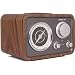 Tangent Uno Transistorradio (UKW-/MW-Tuner, AUX-Eingang, Lautsprecherausgang, Kopfh�rer-Ausgang, Spritzwassergesch�tzt) walnu�