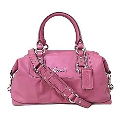 Coach Leather Ashley Sabrina Satchel Handbag Bag Purse Tote 15445 Watermelon