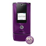 Motorola W490 Purple myFaves Phone (T-Mobile)