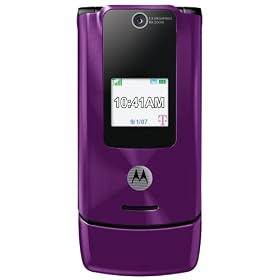 Motorola W490 Purple Phone (T-Mobile, Phone Only, No Service)