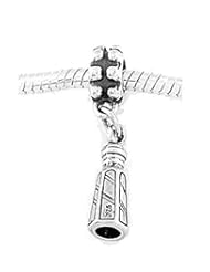 Sterling Silver Salt or Pepper Shaker Dangle Bead Charm