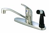 Olympia K-4163-BN Elite 3-Hole Kitchen Faucet BRUSHED NICKEL