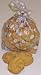 Gourmet Food : Scott's Cakes 1 lb. Brown Sugar Shortbread Cookies in a Easter Egg Bag