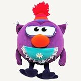 SOFT TOY/Smesharik Sovunya [A heroine from the cartoon Smeshariki, beloved by children, Sovunya can become an excellent friend for your child. Sovunya is a lady of action, an activist and sportswoman. She is disciplined, responsible, and a little bit pedantic, but at the same time liberal with advice and ready to lend a hand in help to anyone who needs her. She is an excellent friend and item! Sov