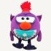 SOFT TOY/Smesharik Sovunya [A heroine from the cartoon Smeshariki, beloved by childre...