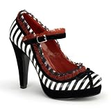 Women's Pinup Couture BETTIE 18 Bow Tie Mary Jane Pumps