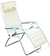 Lafuma 47415 RSX Mesh Recliner, Travertin/Grey Frame