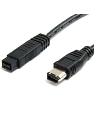 CE: StarTech.com 139496MM1 1 Feet IEEE-1394 Firewire Cable 9-6 M/M - STARTECH.COM