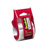 3M 350 Scotch Strapping Tape, 2-Inch x 360-Inch, 6-Pack