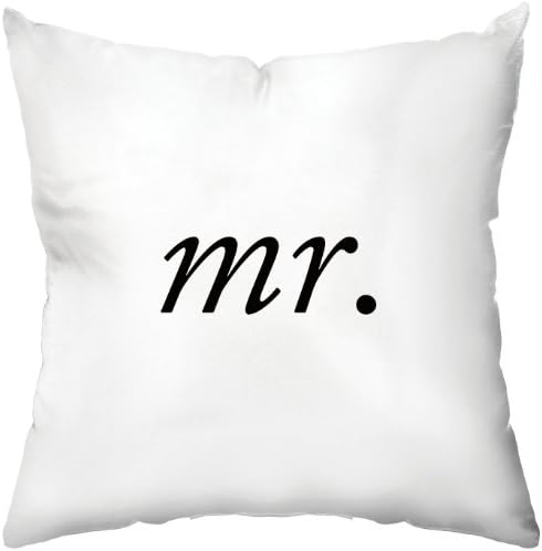 Checkerboard Decorative Throw Pillow, 18 by 18-Inch, His