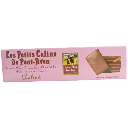 Childrens Toyshop  Gourmet Food : Les Petits Calins with Praline - Chocolate Coated Cookies with Praline Filling