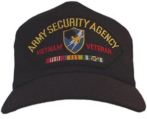 U.S. Army Security Agency Vietnam Veteran Cap w/ Ribbons