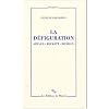 La d�figuration : Artaud, Beckett, Michaux