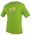O'Neill Youth Skins Short Sleeve Rash Tee (Grass)
