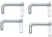 Bil-Jax 0068-012/50 2-Inch Scaffolding Hinge Pins, 4-Pack