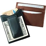 Royce Leather Top Grain Leather Magnetic Clip Wallet