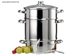 Entsafter,Edelstahl18/0,Dampfentsafter alle Herde+Induktion!!