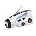 GPX FR4004SP AM/FM Flashlight Radio with Siren