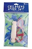 Rushbrookes Childrens Apron Set Frogs (Apron, Rolling Pin, 3 Pastry Cutters)  from Dexam