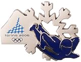 Torino 2006 Olympics Skeleton Double Pin