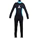 Kid's Youth Premium 3mm Child Wetsuit Good for Swim Surf Snorkel and Scuba Diving - Uv Protection (Pebble Blue, 8)