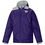 Nike Kansas State Wildcats Purple Conference Down Jacket