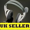 Konnect - XBox 360 Large Style Headset (Earphone & Microphone) For xBox 360 Online Gaming with Foam Ear Pieces for Comfort and Adjustable Mic Arm & Volume Control