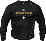 Pittsburgh Steelers -Black- Speedwick Performance Long Sleeve Shirt