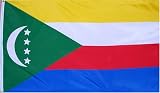 Comoros National Country Flag  3 Foot By 5 Foot Polyester New