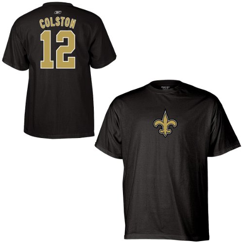 Reebok New Orleans Saints Marques Colston Name & Number T-Shirt XX Large