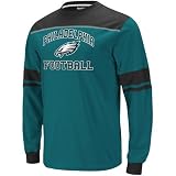 Reebok Philadelphia Eagles Big & Tall Power Sweep Long Sleeve T-Shirt XXX Large