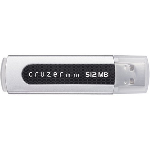SanDisk SDCZ2-512-A10 512 MB Cruzer Mini USB 2.0 Flash Drive (Retail Package)