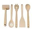 OXO Wooden 5-pc. Kitchen Tool Set- Natural