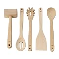 OXO Wooden 5-pc. Kitchen Tool Set- Natural