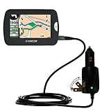 Car and Home 2 in 1 Combo Charger for the Amcor Navigation GPS 4300 - uses Gomadic... 
